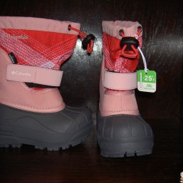 зимние сапоги Columbia для девочки 22-23