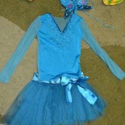  Нарядный костюм бабочки на девочку рост 90-100 ПРОКАТ в Николаеве
