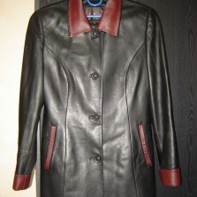 куртка кожаная