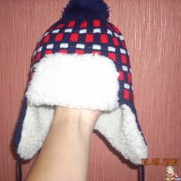 шапка состояние новой теплющая