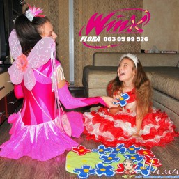 Winx Флора на день рождения!