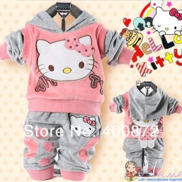 В НАЛИЧИИ!!! СПОРТИВНЫЙ КОСТЮМ HELLO KITTY КОМПЛЕКТ ДЛЯ МАЛЬЧИКОВ И ДЕВОЧЕК