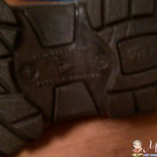 Полуботинки с металлическим носком (внутри)