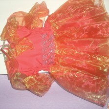 Нарядное платье на маленькую девочку)