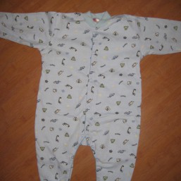 Человечек - пижамка (байковая)