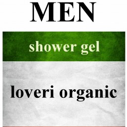 LOVERI ORGANIC for men гель для душа