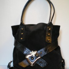 продаю сумку натур замш,кожа