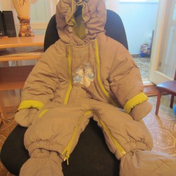 Комбинезон зимний на овчине!