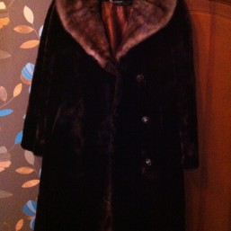 Мутоновая шуба