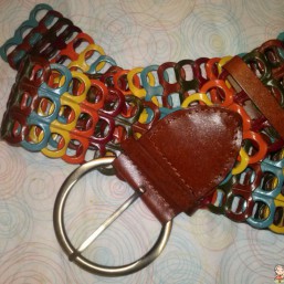 ремень цветной 