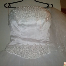 свадебное платье