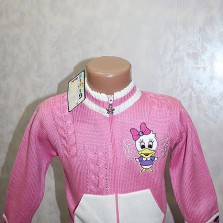 Кофта на девочку вязаная