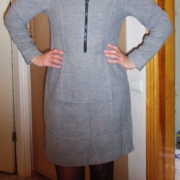 платье теплое