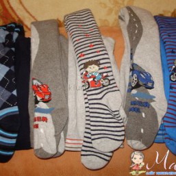 Турецкие махровые колготки BROSS 110-116