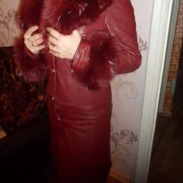 Срочно!Кожаное пальто-трансформер