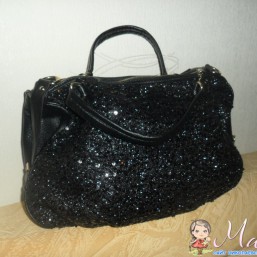 Модная сумочка с пайетками