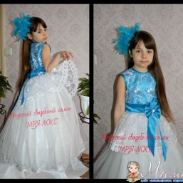 Нарядные выпускные детский платья 
