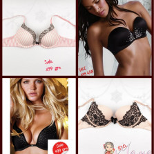 Victoria's Seсret Бра в темных оттенках