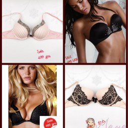 Victoria's Seсret Бра в темных оттенках