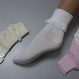 Носочки с рюшем BROSS р.31-33