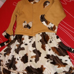 Комплект платье и жакет для девочки