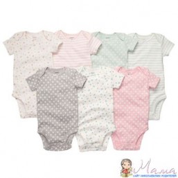 Бодики с коротким рукавом Carters