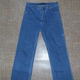 джинсы с высокой посадкой