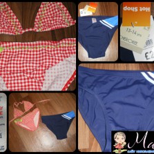 Купальник на девочку, плавки на мальчика