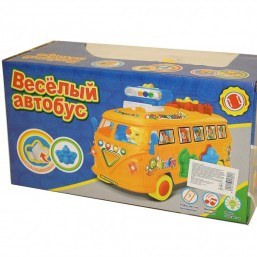 Детский веселый автобус.