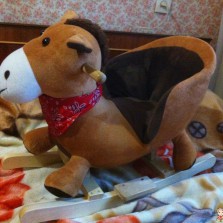 Ослик-качалка