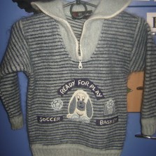 Теплый свитер на мальчика 5-6 лет