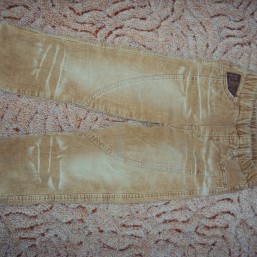 брюки вельветовые утепленные