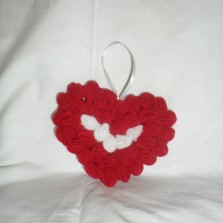 валентинка из фетра