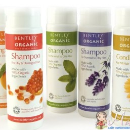 Органические шампуни 