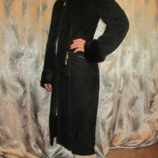 Продаем натуральную дубленку-класику в хорошем состоянии