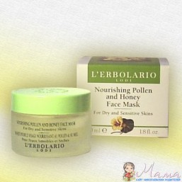 L'erbolario ПИТАТЕЛЬНАЯ МАСКА ДЛЯ ЛИЦА С ЦВЕТОЧНОЙ ПЫЛЬЦОЙ И МЕДОМ