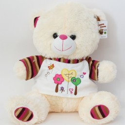 Плюшевый мягкий мишка 38см