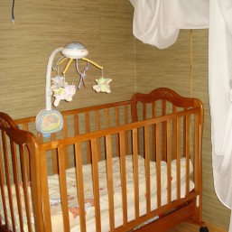 детская кроватка Веселка с ящиком + матрас