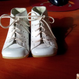 Кожаные ботинки 