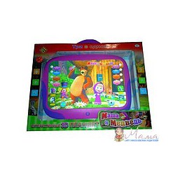 Интерактивный сенсорный 3D планшет «Маша и медведь»