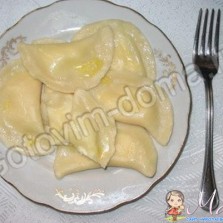 вареники картошка+грибы