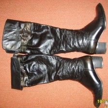 Сапоги женские 38 размер кожа