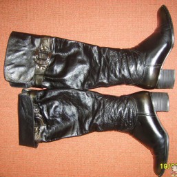 Сапоги женские 38 размер кожа