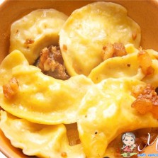 вареники картошка+мясо