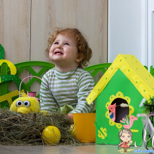 Семейные фотоистории в уютной студии