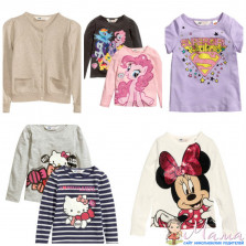 Детские регланы фирмы Н&М и mothercare оригинал