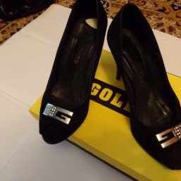 туфли замшевые  38р.