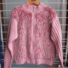 Кофта с мехом