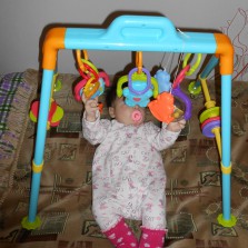 Развивающий игровой турник!