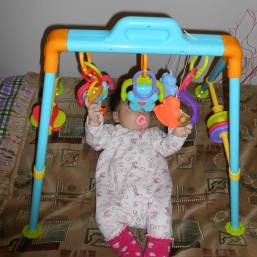 Развивающий игровой турник!